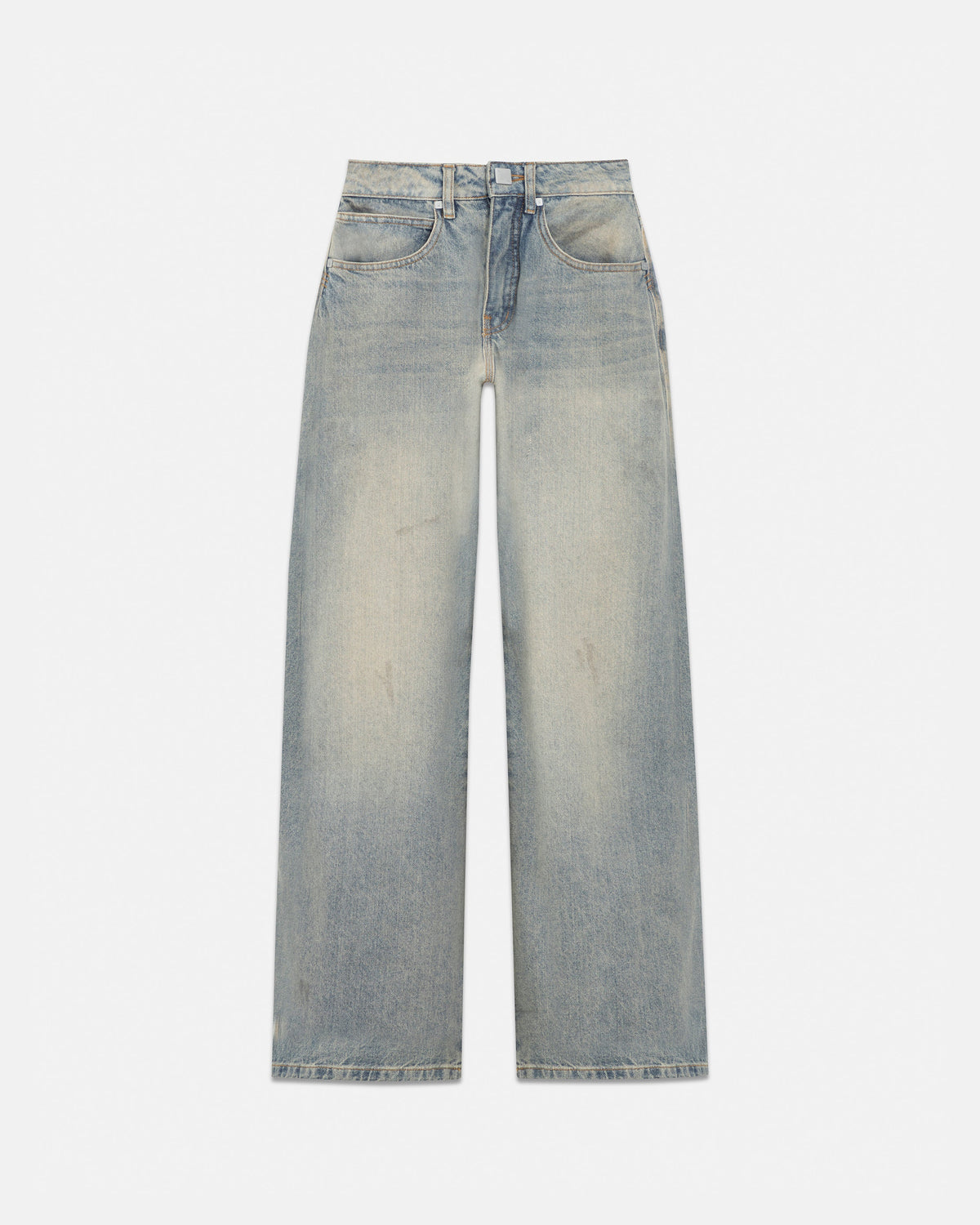 W Line Basic Wide Jeans Dirty Blue