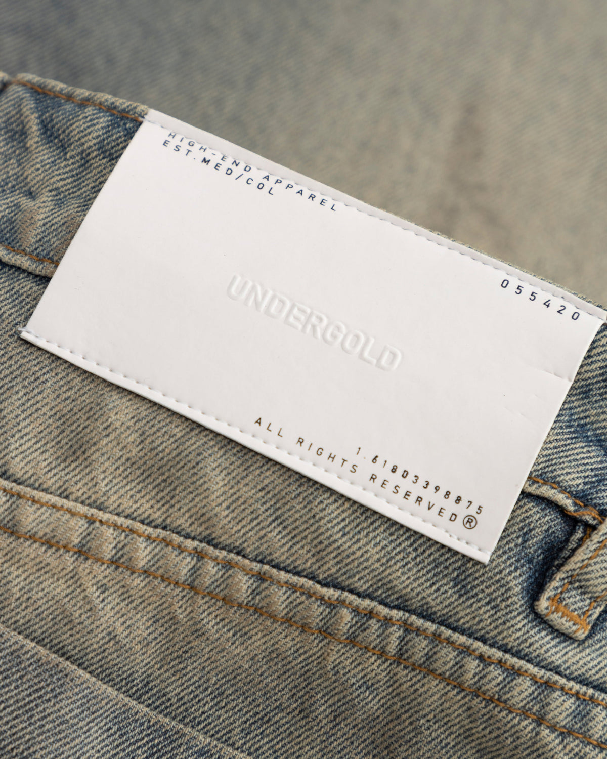 W Line Basic Wide Jeans Dirty Blue