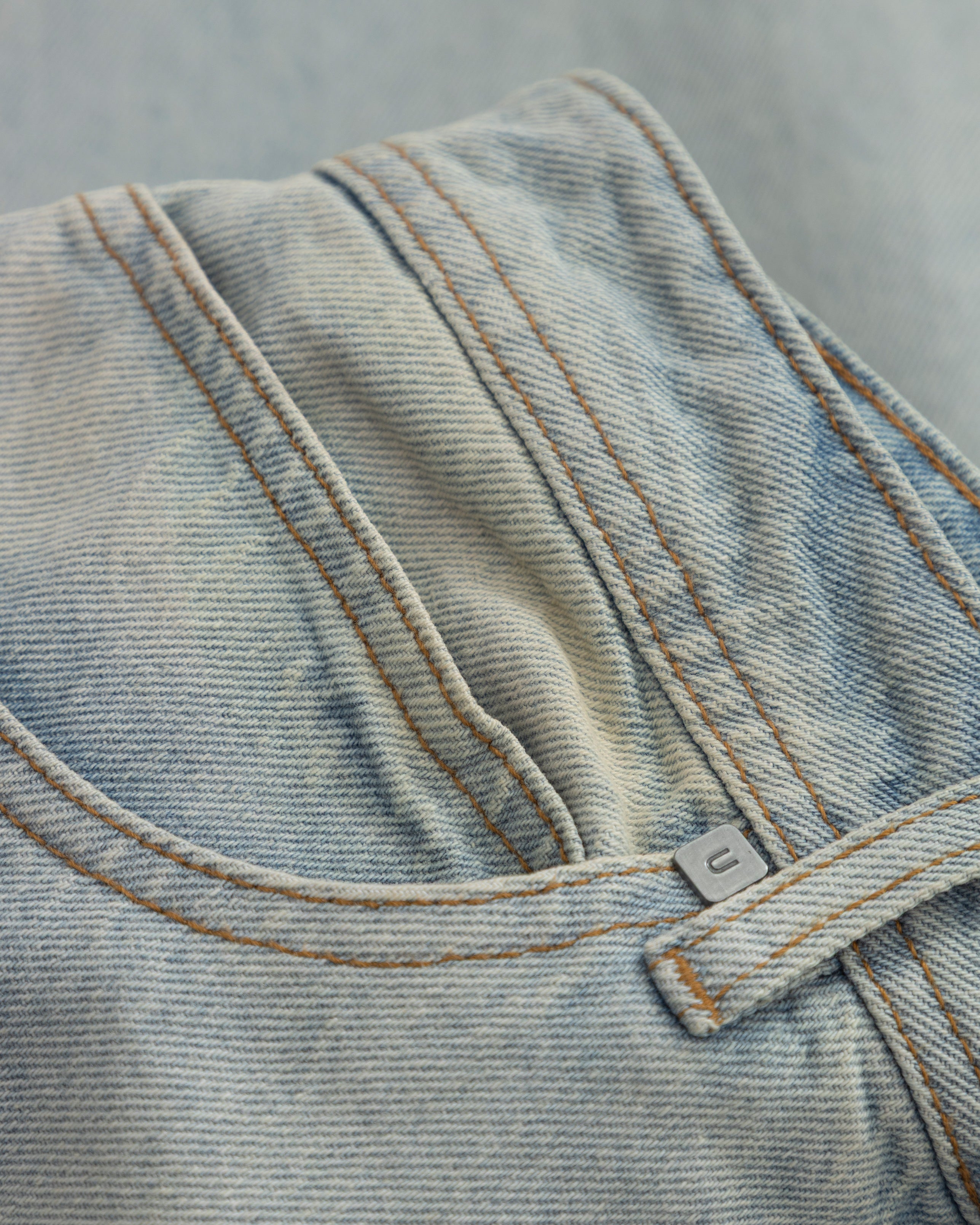 W Line Basic Wide Jeans Light Blue