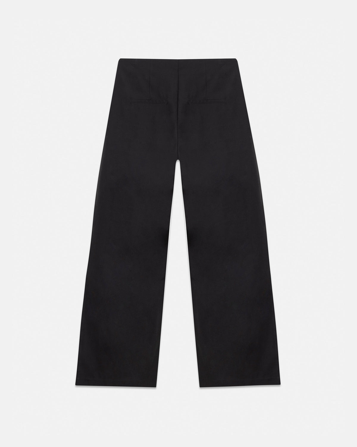 W Line Basic Wide Trousers Black