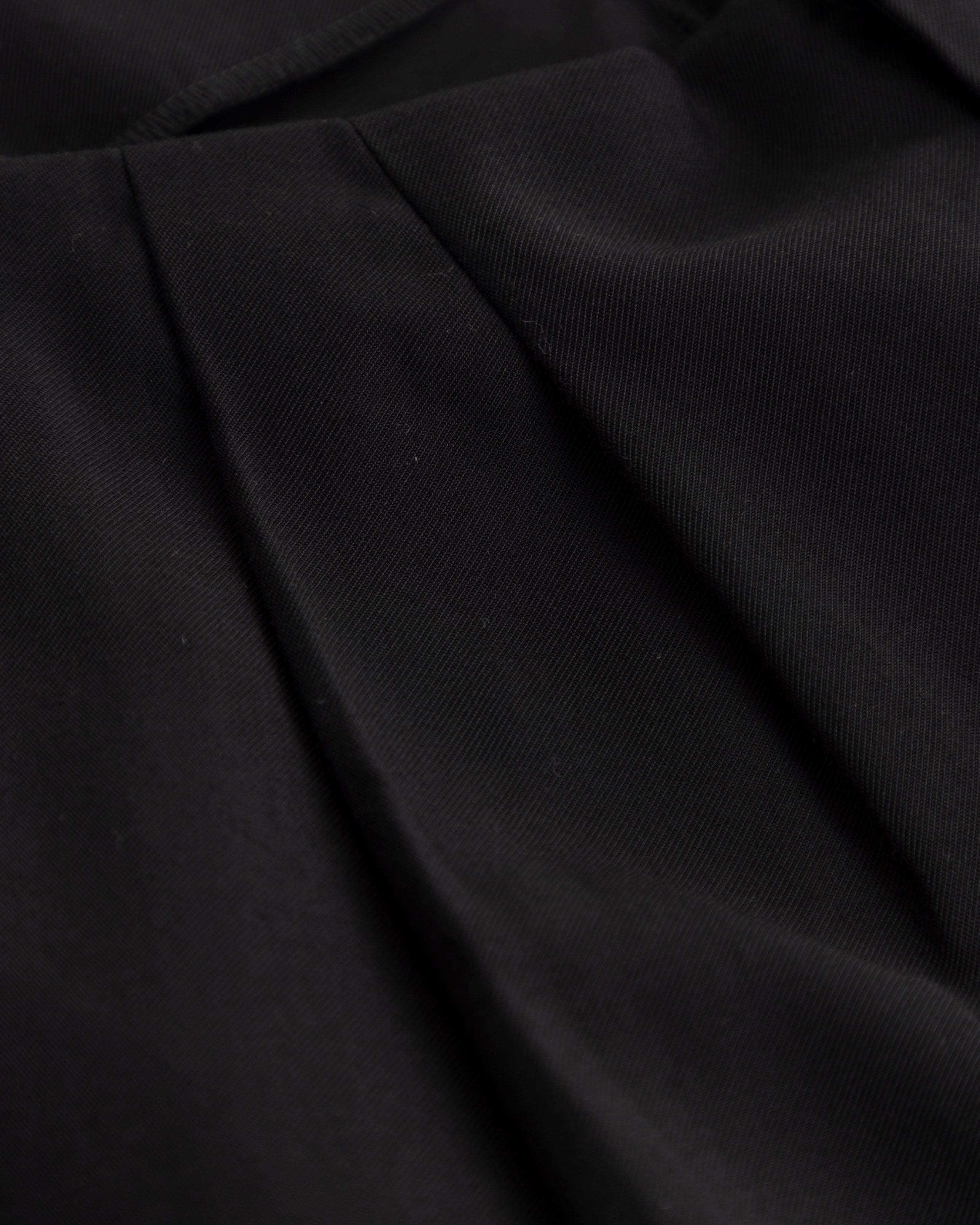 W Line Basic Wide Trousers Black