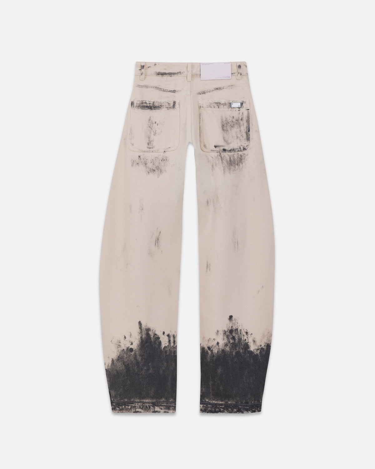 W Revelation Basic Barrel Jean Mud Bone