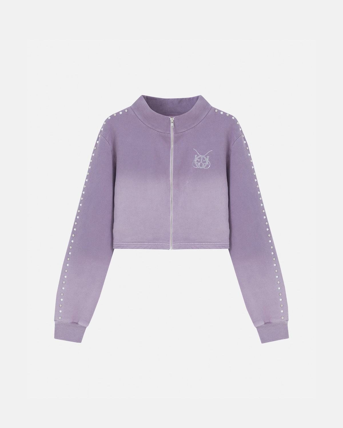 W Santa Union "Unión" Zip Up Turtleneck Purple