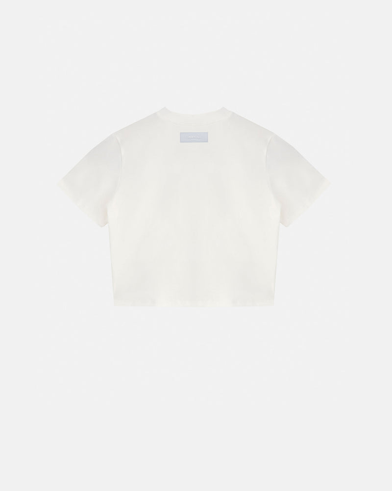 Basics Baby Tee White