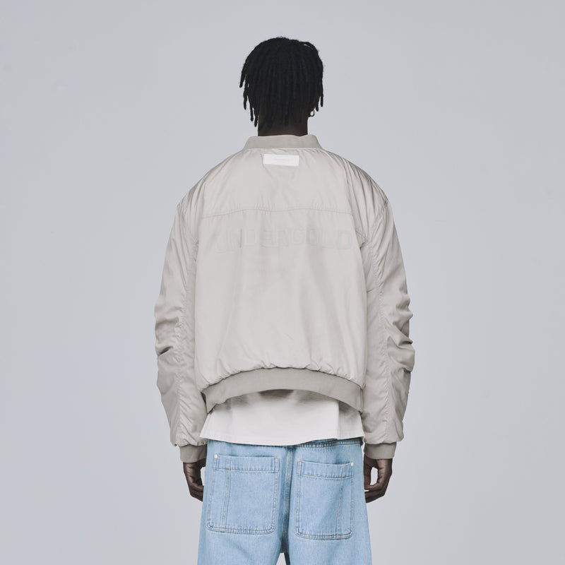 Basics Bomber Jacket Cream