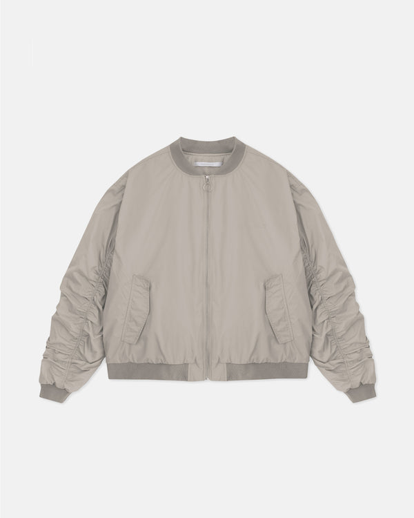 Basics Bomber Jacket Cream