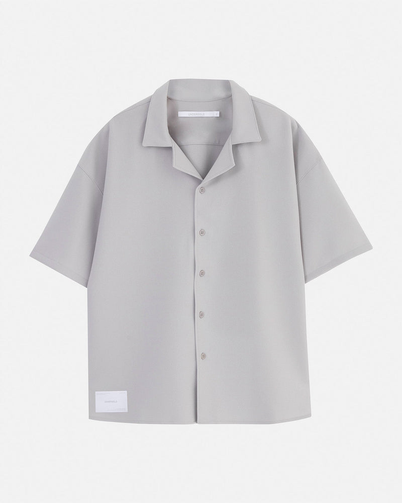 Basics Short Sleeve Shirt Gray