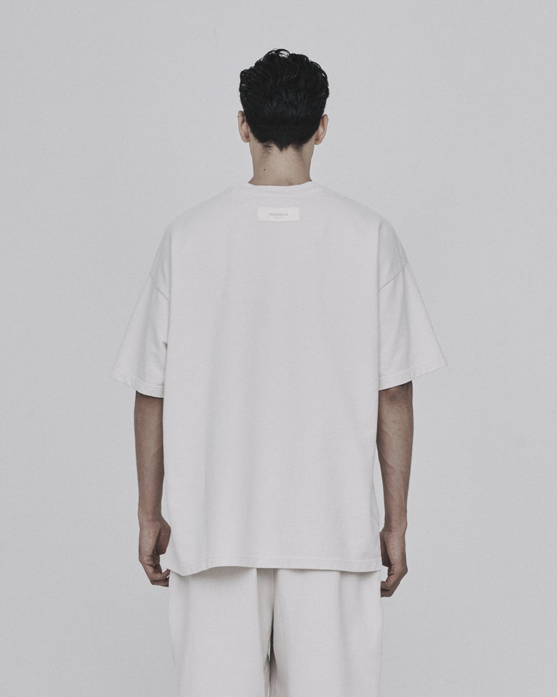 Solid III Basic T-shirt Cream